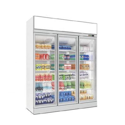 품질  Cooler Single-Temperature 2 /3/4 Door Mount Top Showcase Bottle Fridge Refrigerator For Coffee Shop 공장
